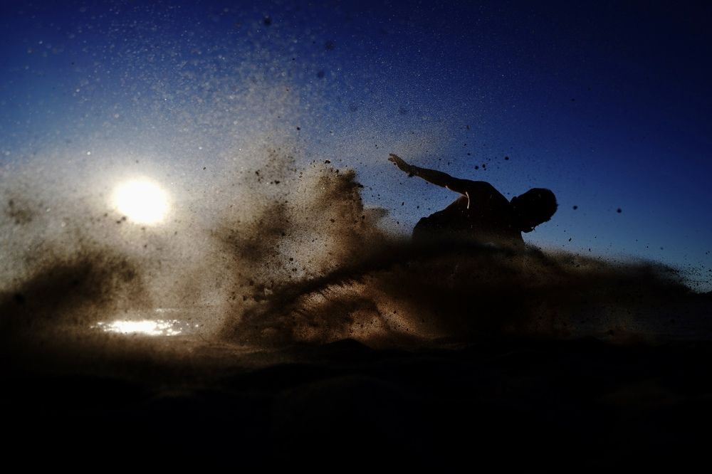 Движение песка