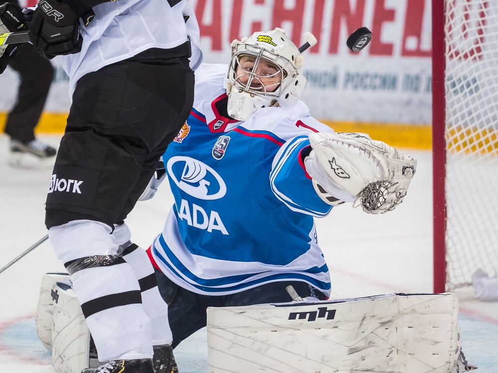 Хоккей. Вратарь. Игра. 1