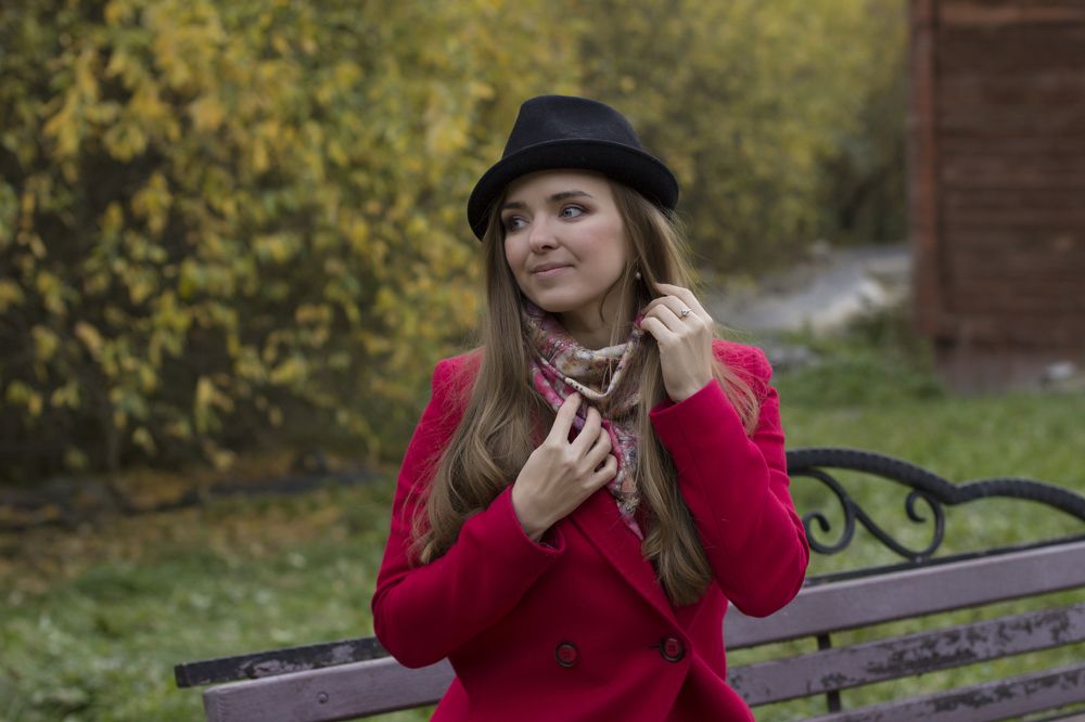 Осенняя фотосессия Анастасии