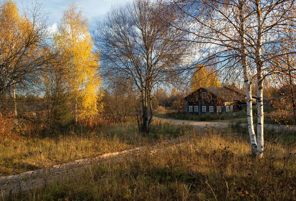 Осень в деревне