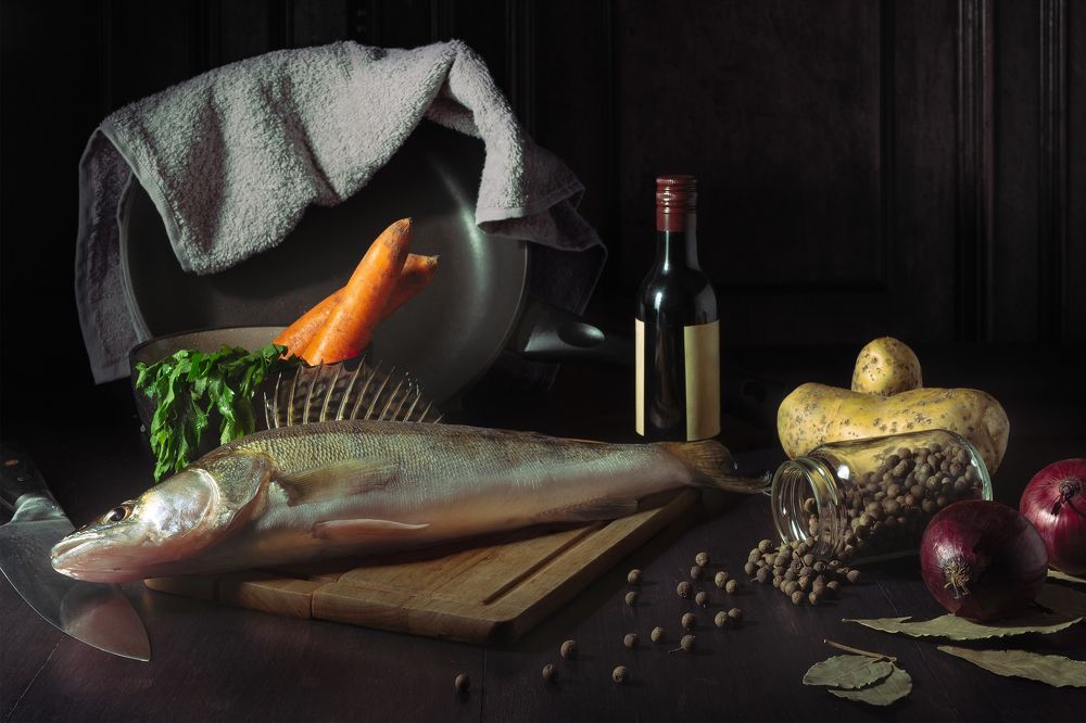 Всё готово для ухи!