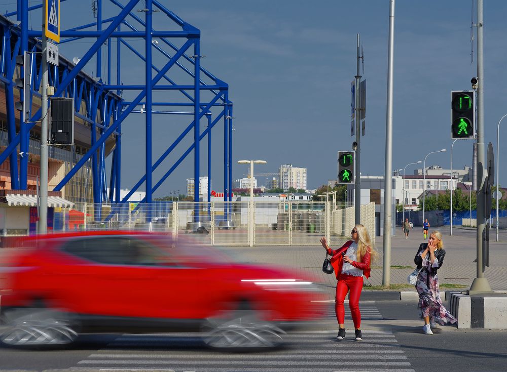 Внимание! Пешеходный переход!