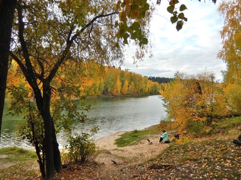 Наедине с природой.
