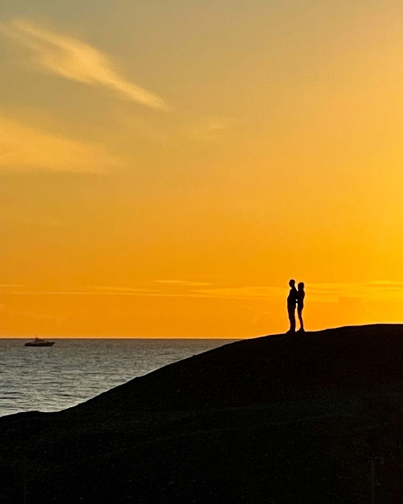 Теплый закат