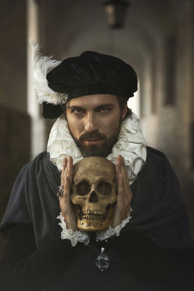 Портрет в старинном стиле