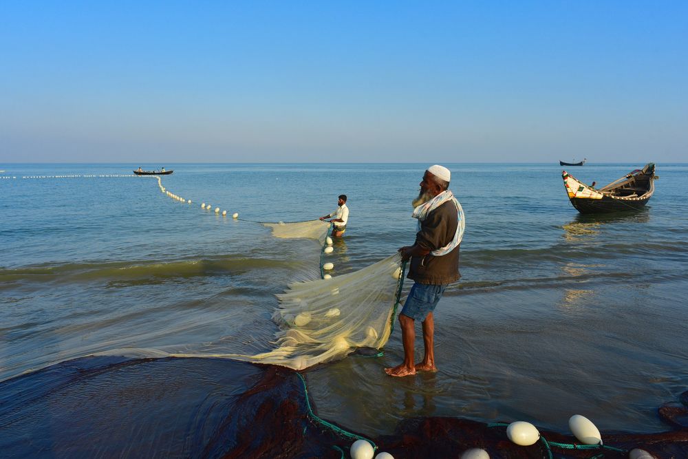 Fishing at St. Martin's Island