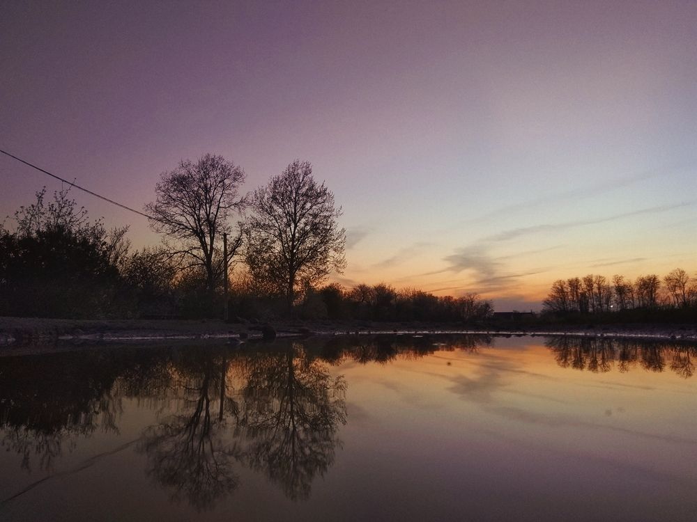 Теплые весенние вечера...