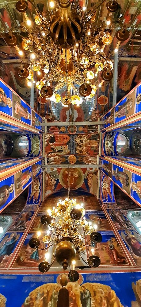 Свод храма Рождества Богородицы в Суздале в Суздале