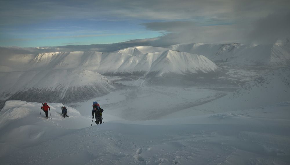 Гребень в Хибинах.