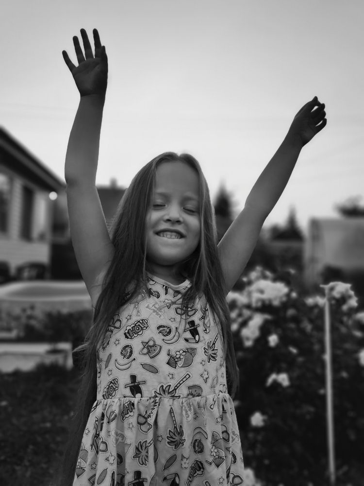 Дети в Черно-белом цвете