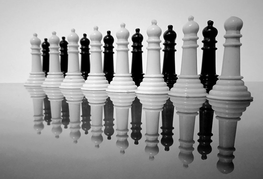 Checkered reflection