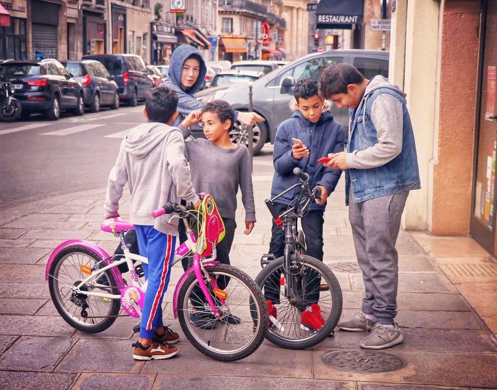 Детство во Франции