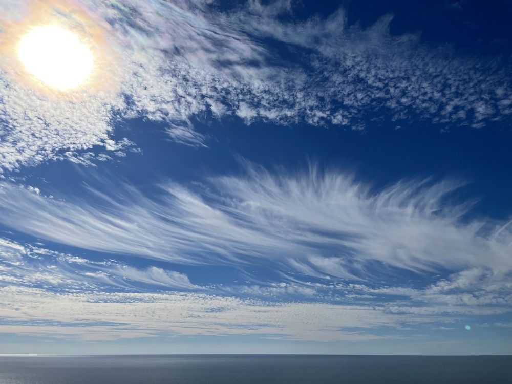 Воскресный небосвод. Октябрьские облака. Sunday firmament. October clouds.