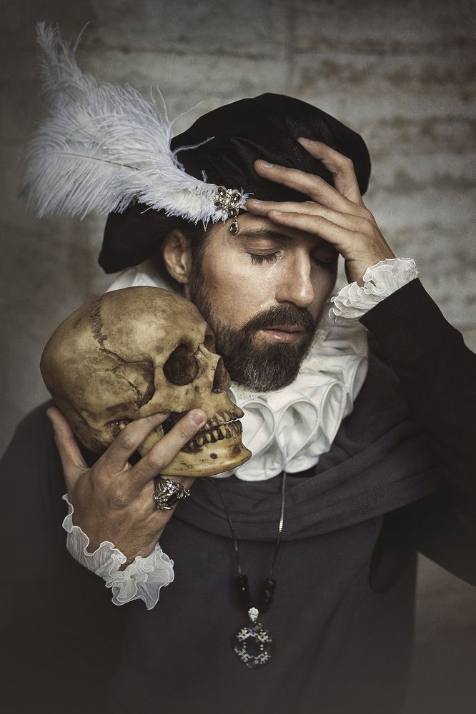 Портрет в старинном стиле