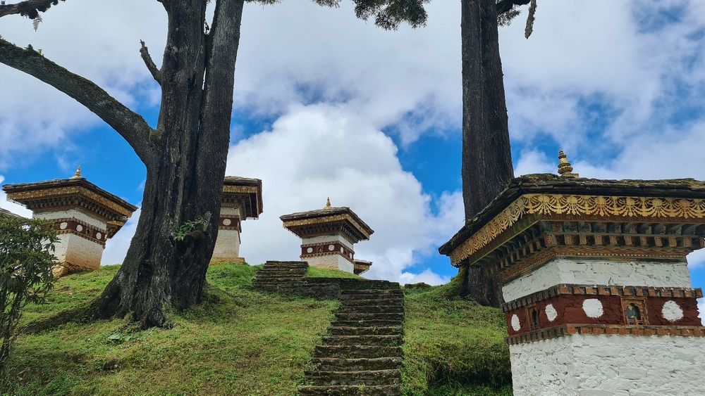 Druk Wangyel Chorten, Dochula,  Bhutan