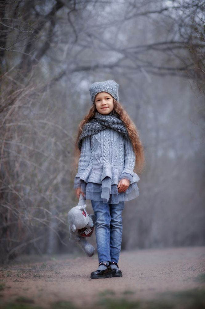 Девочка в парке