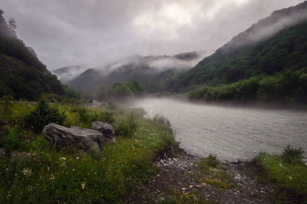 река Теберда