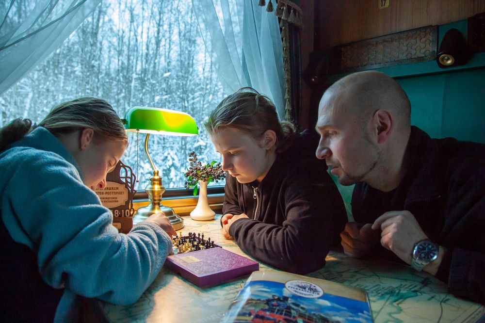 Семейный шахматный турнир.
