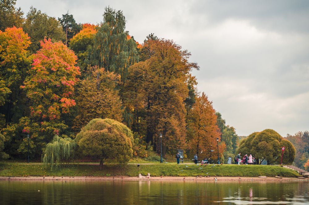 Осень в Царицыно