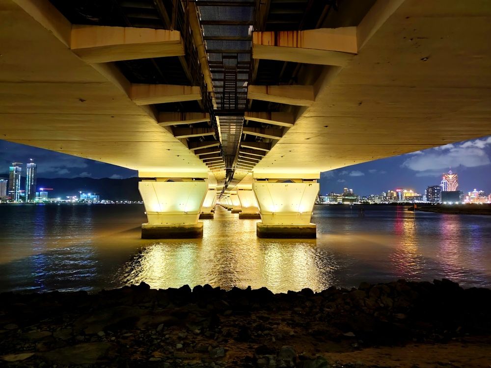Under the bridge