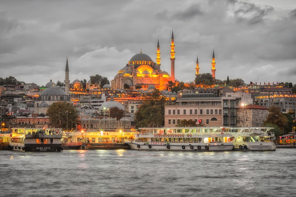 Стамбул. Причал Эминёню