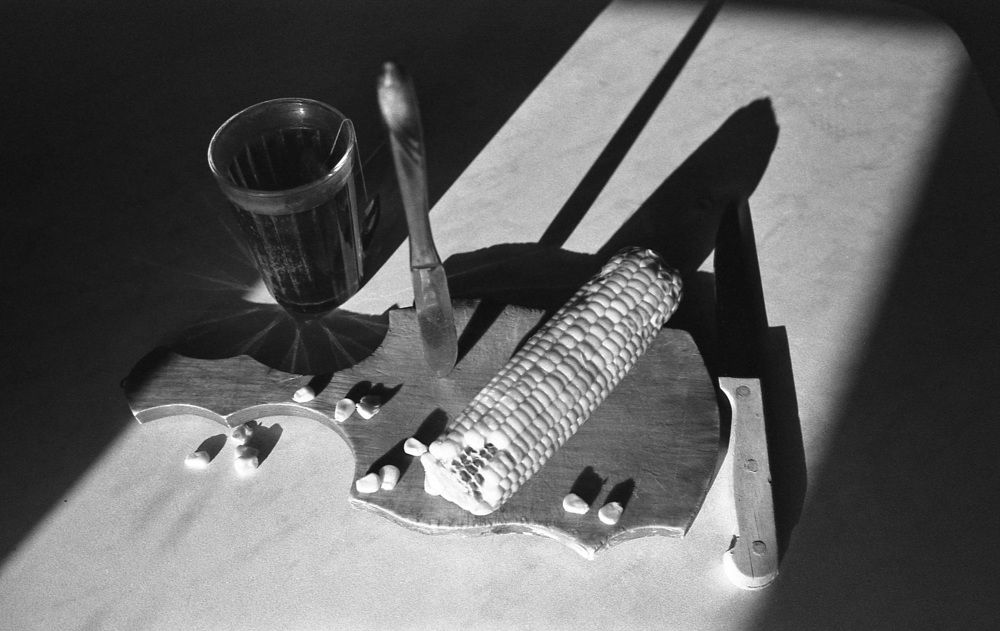 Натюрморт с кукурузой.