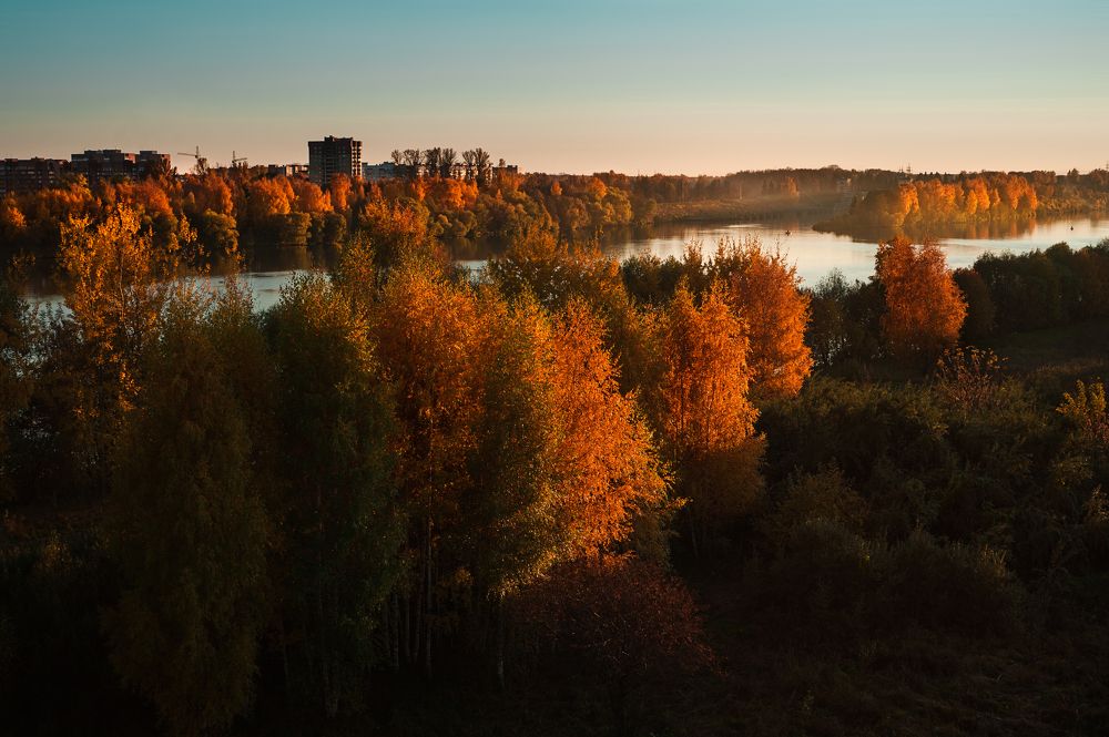Осень в Дубне