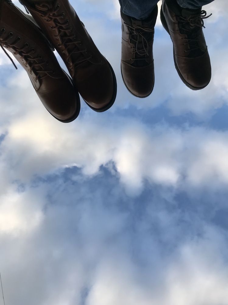 Dream of love: suspended in the sky...