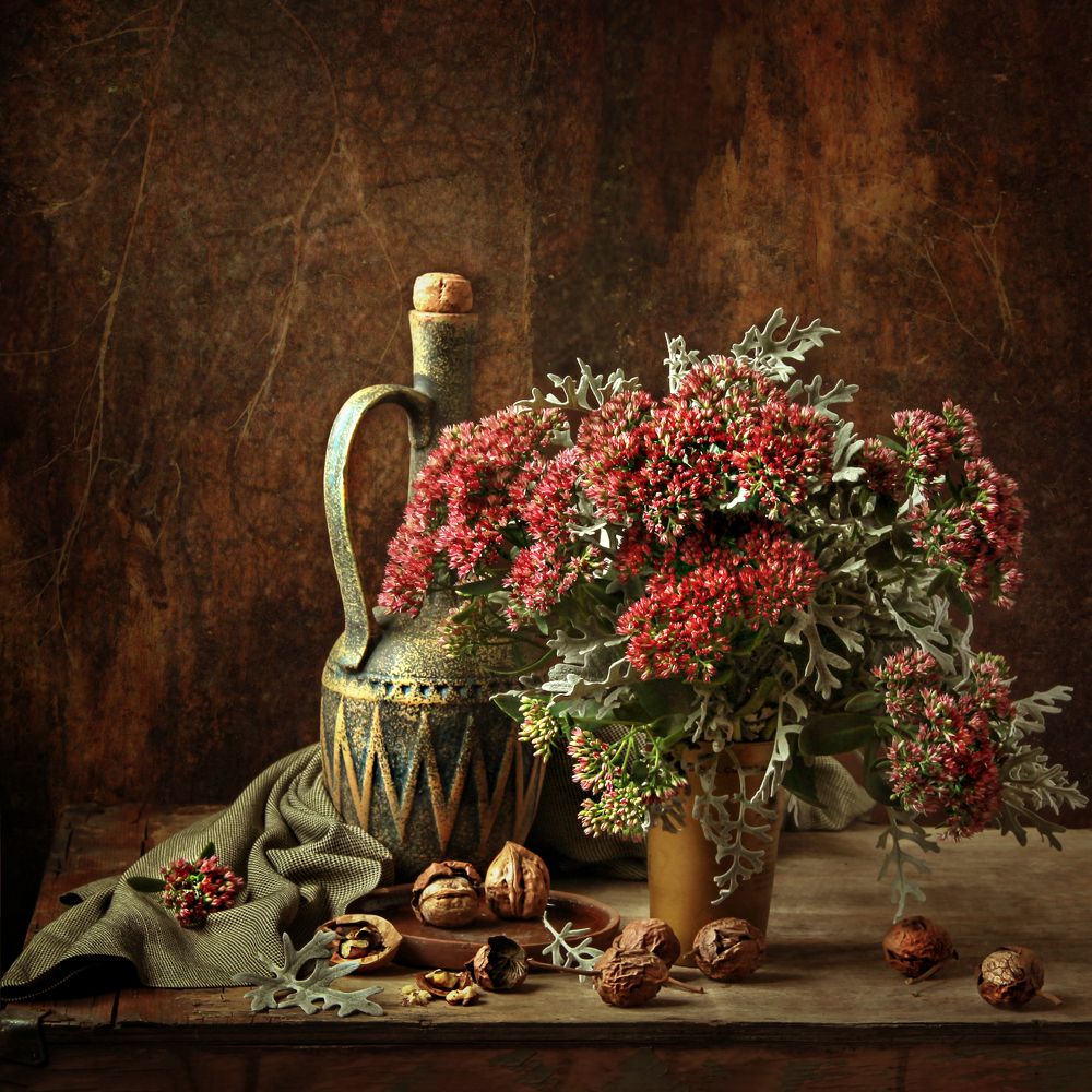 а за окном горит октябрь...