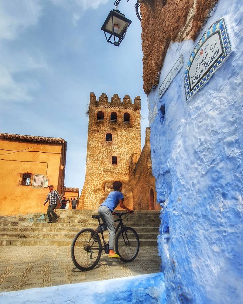 Bicycle in Chefchaouen