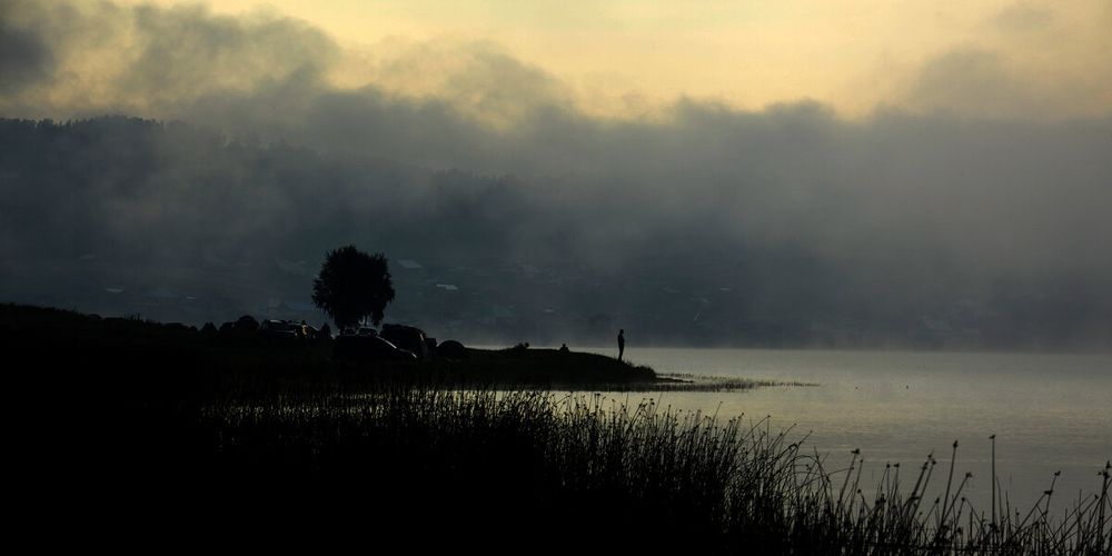 На озере Аушкуль (Lake Aushkul)