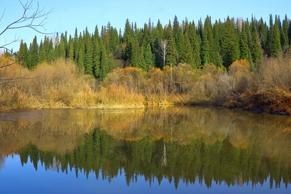 Прощание с золотой осенью
