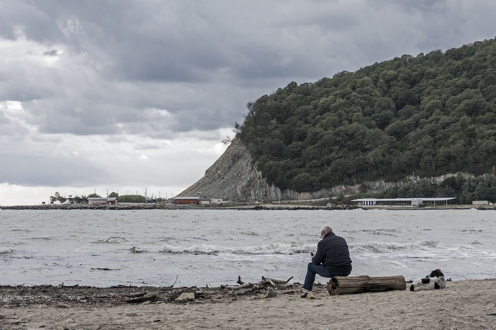 Пасмурный день после шторма.