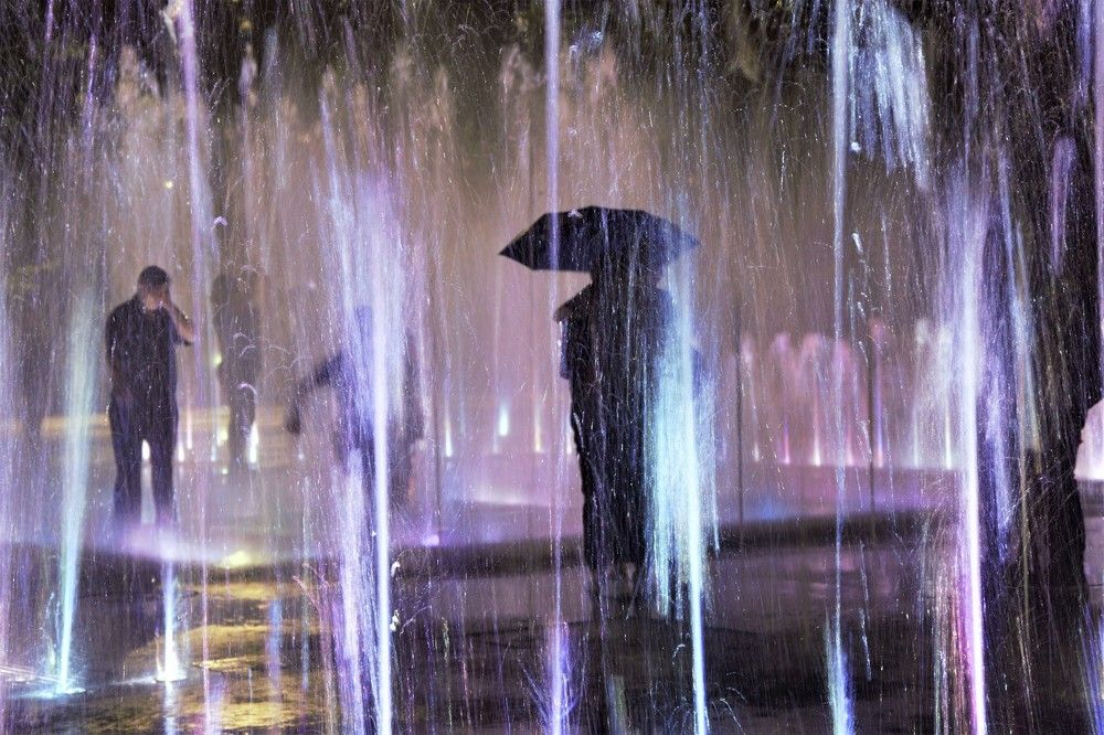 У поющего фонтана