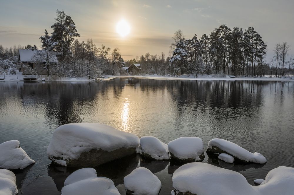 Зимняя Вуокса