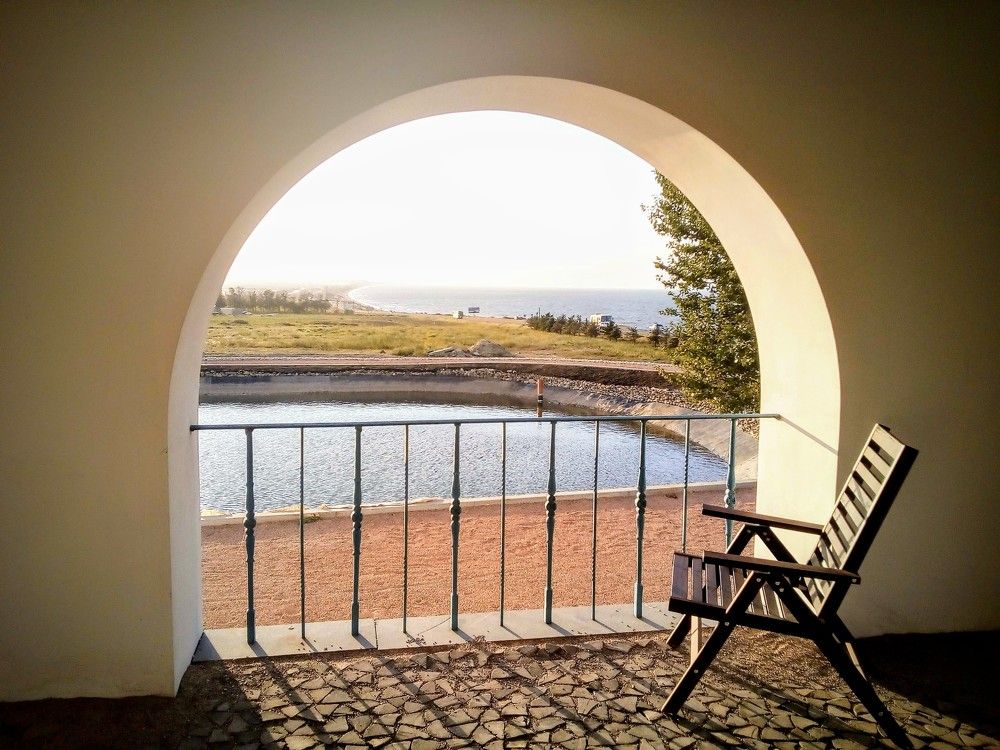 Вид на Азовское море.