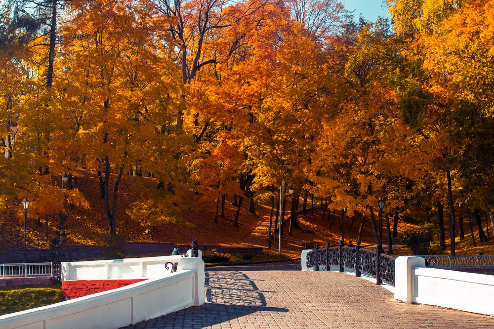 a pleasant autumn day