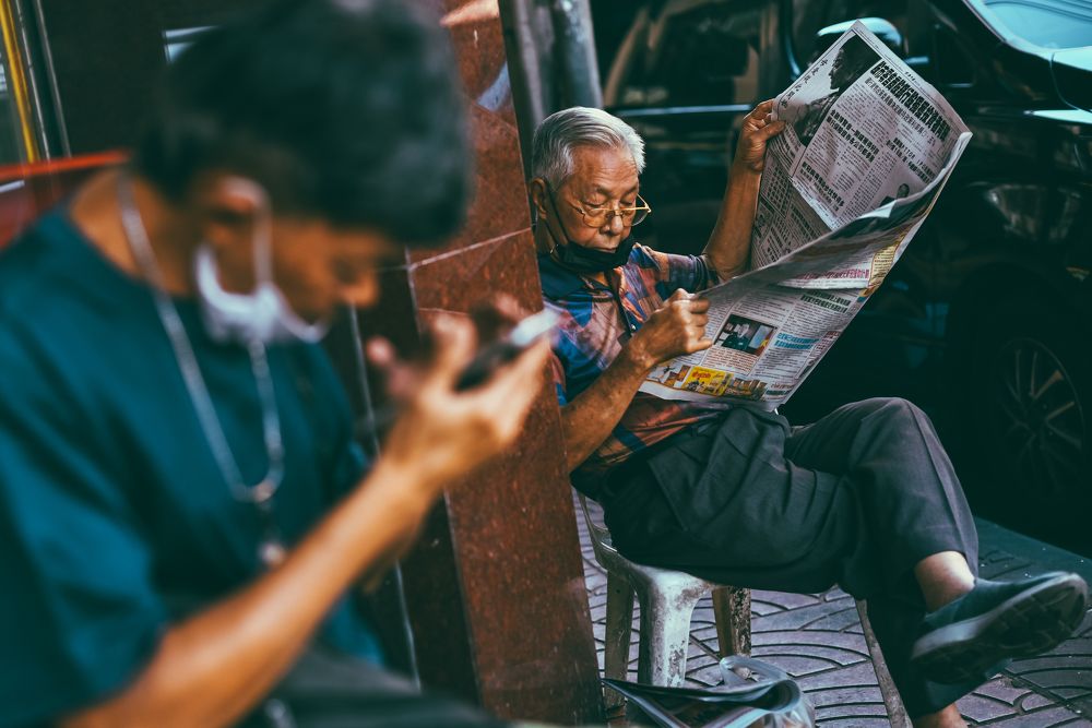 Technology VS Old School.