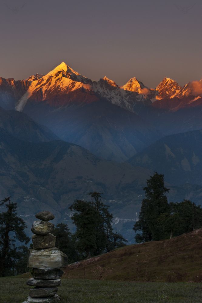 Panchochulli in Dusk