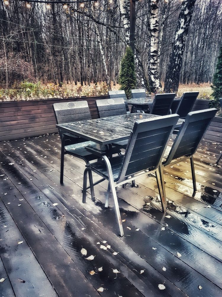 Осеннее кафе