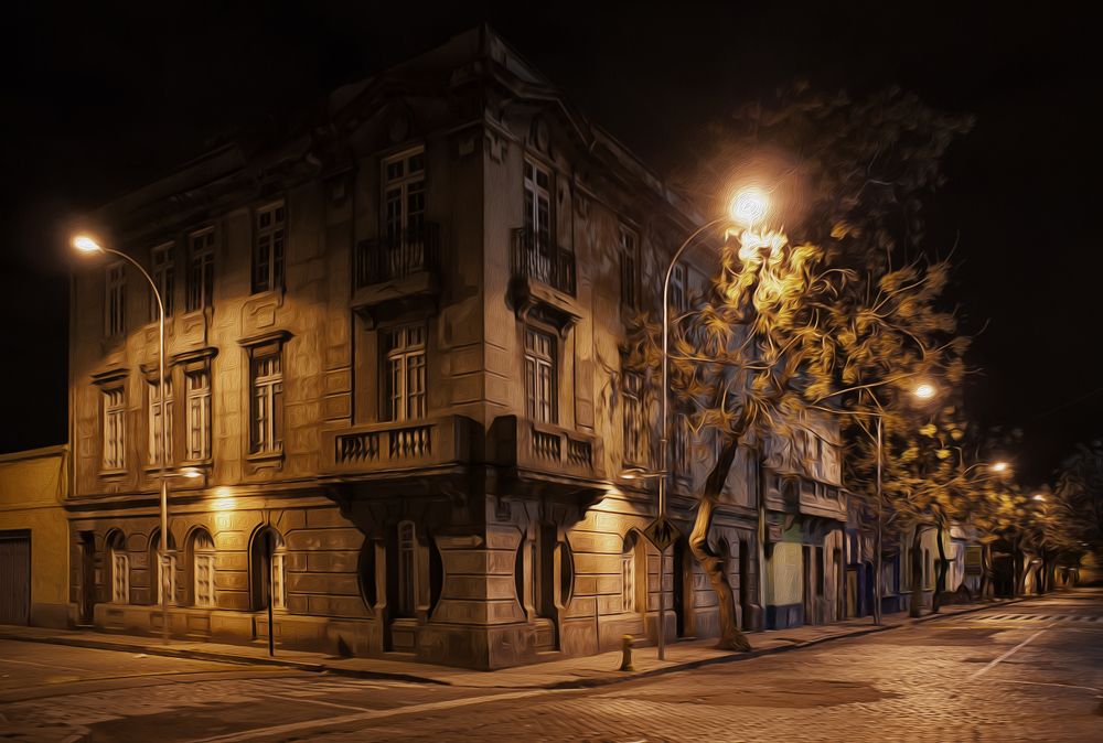 Tenebroso vecindario.