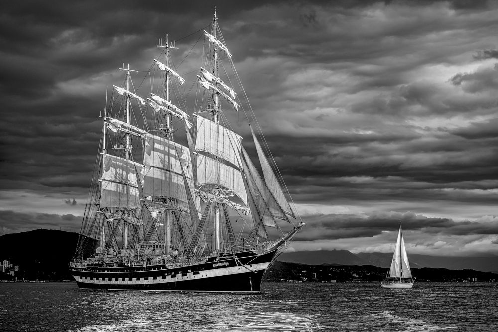 Восхищение Барк «Крузенштерн» 2016