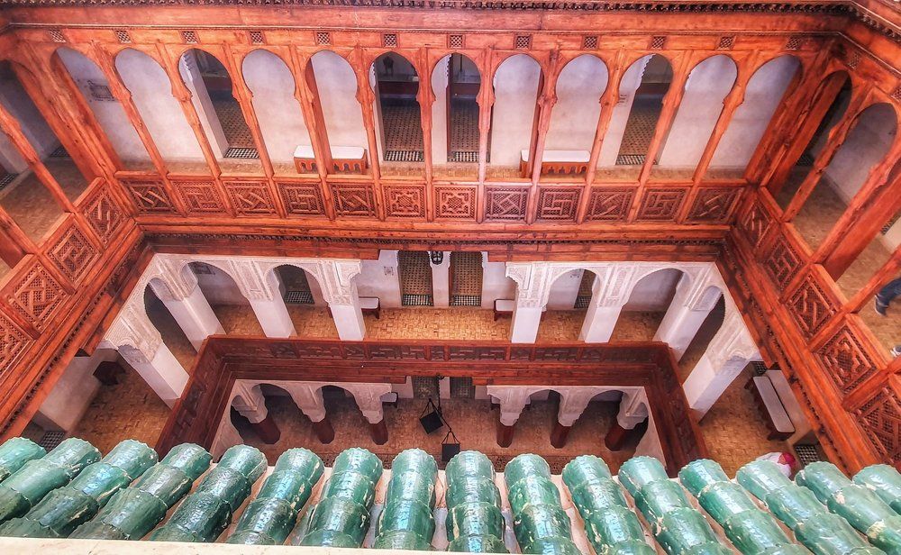 Medersa. Old city of Fes