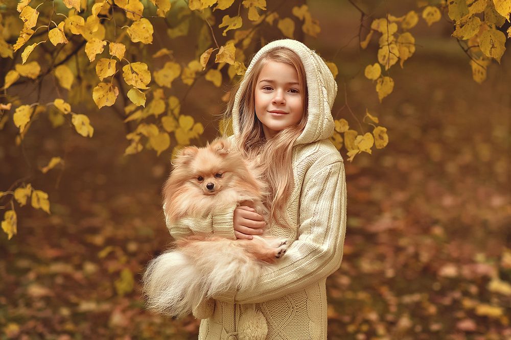 На прогулке