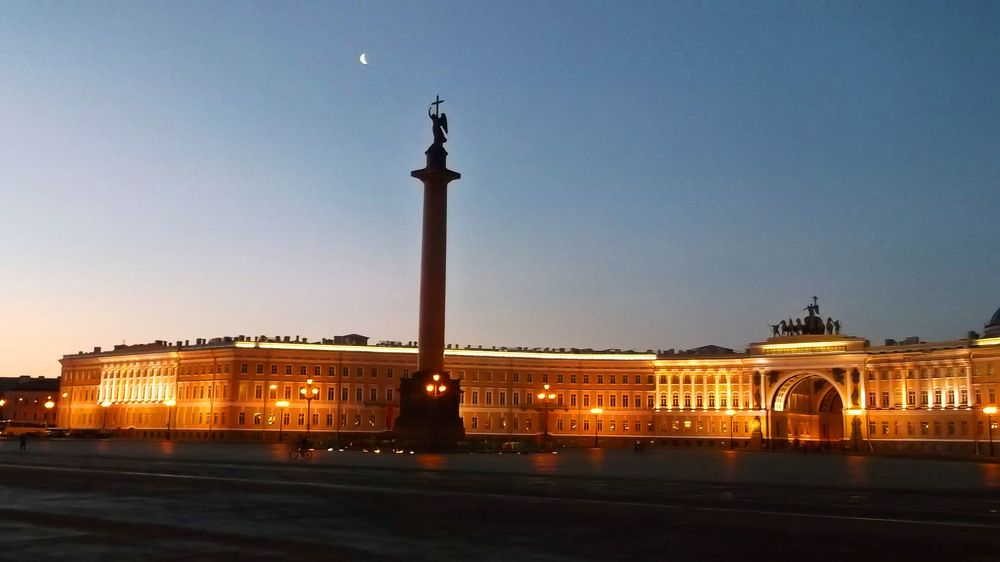 Дворцовая площадь. Санкт-Петербург.