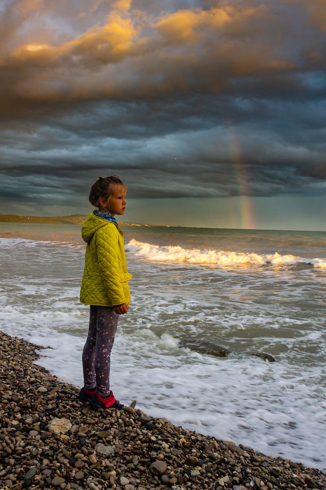 Радуга в детстве
