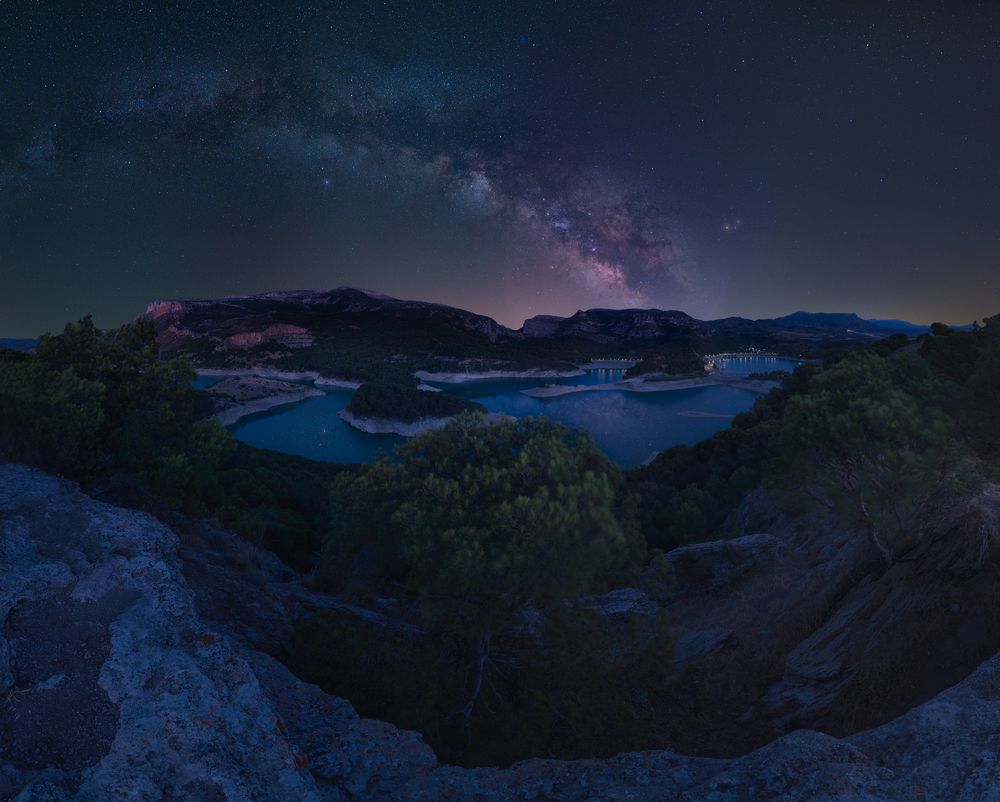 Mirador de los tres embalses