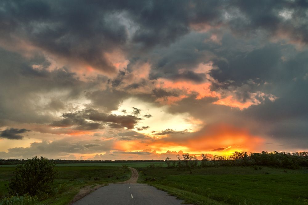 Там где кончается асфальт.
