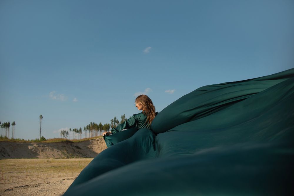 Олеся в зеленом