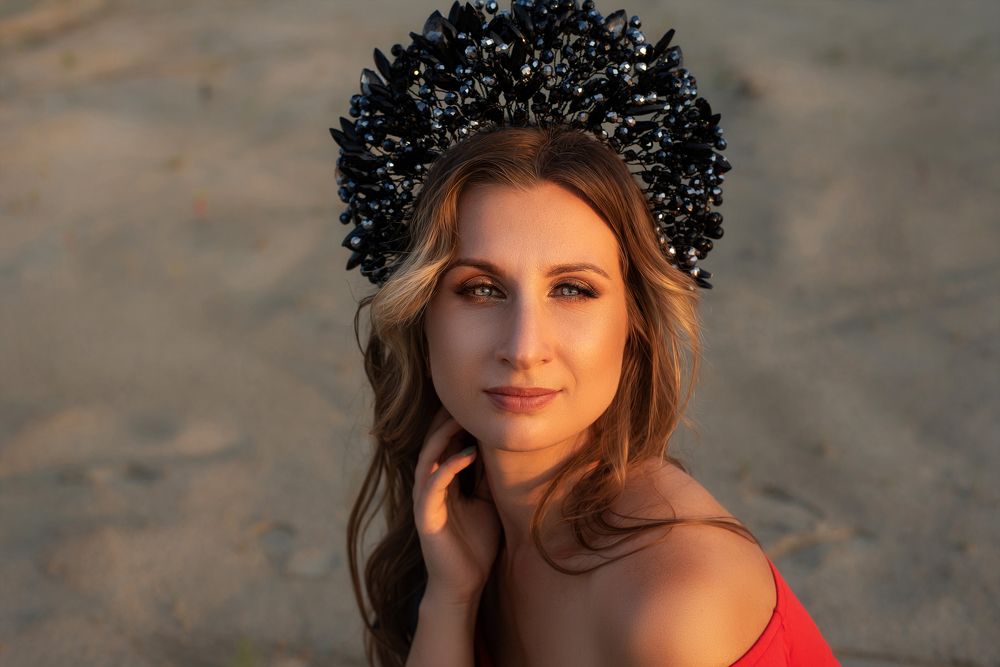 Олеся в кокошнике